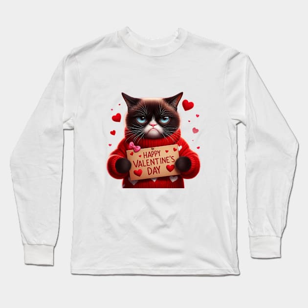 valentine day Long Sleeve T-Shirt by BukovskyART